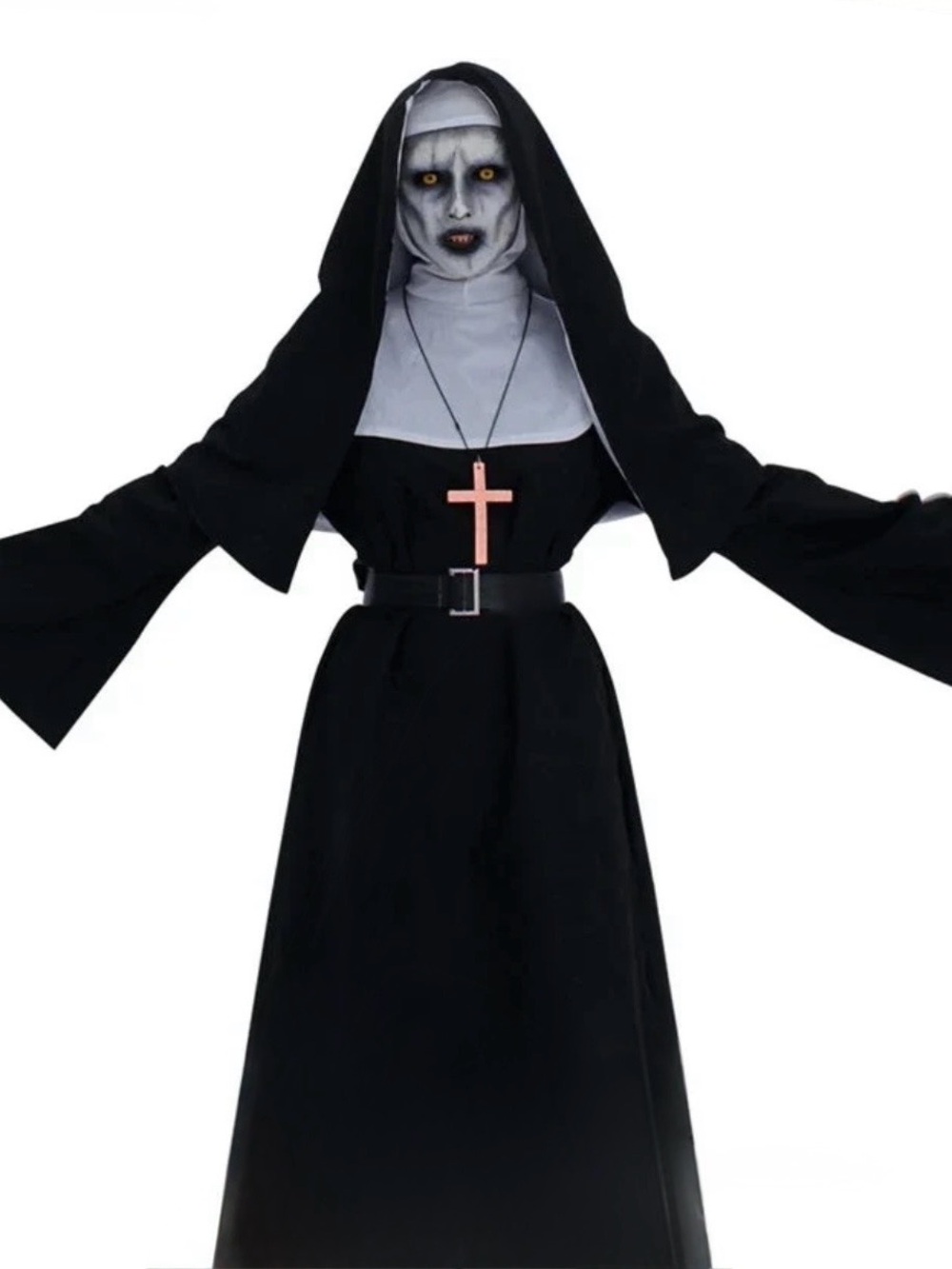 The Nun Conjuring 5-piece Halloween Horror Scary Church Costume Women’s Size S/M